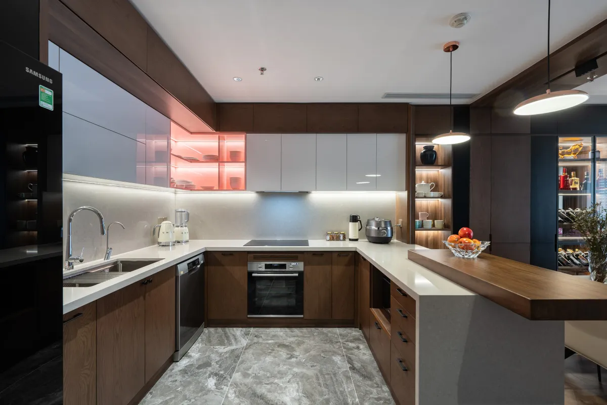 Tư vấn chi tiết về thi công tủ bếp gia công tận xưởng ở Đà Nẵng