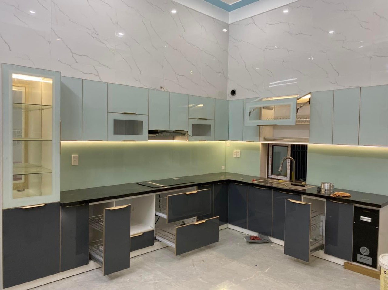 Tủ bếp inox Đà Nẵng cao cấp