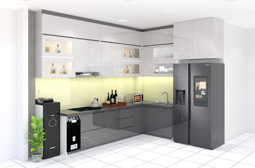 Mẫu thi công tủ bếp được chọn nhiều nhất tại Đà Nẵng